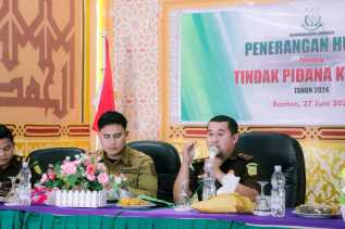 Kejaksaan Negeri Bengkalis Gelar Penerangan Hukum Tentang Pencegahan Korupsi Dana Desa