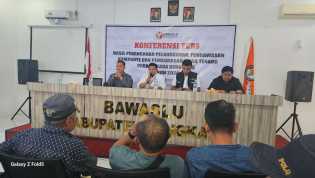 Bawaslu Bengkalis Tertibkan 2.378 APK Paslon Bupati dan 3.022 APK Gubernur Selama Masa Tenang Pilkada 2024
