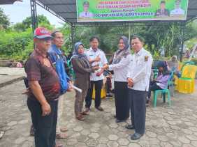 Disdukcapil Sosialisasi Sadar Adminduk di Masyarakat Kampar Utara