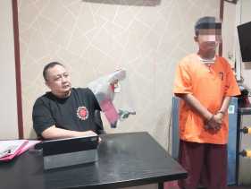 Tak Terima Ditagih Uang Sewa Rumah, Pemuda Todong Kakak Ipar Pakai Senpi