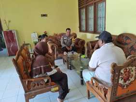 Kapolsek Tapung Hilir Kembali Imbau Pemilu Tertib, Aman dan Damai