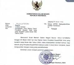 Kemendagri Ubah Syarat Pengusulan Calon Penjabat Wali Kota, Muflihun Kembali Berpotensi