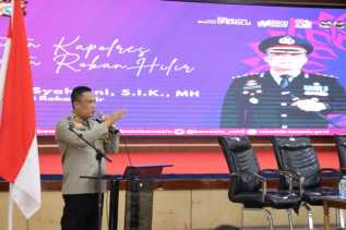 Kapolres Rohil Hadiri Rakor untuk Jaga Netralitas ASN, TNI-POLRI, dan Perangkat Desa di Pilkada 2024