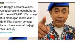 Guna Cegah Peperangan dengan Ukraina, Lord Rangga Colek Presiden Rusia