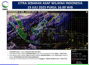 Sebaran Asap di Riau dan Sumut Meningkat, BMKG Deteksi Pergerakan ke Semenanjung Malaysia