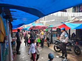 Polsek Gaung Gencar Sosialisasi Pemilu Damai 2024 di Kelurahan Kuala Lahang