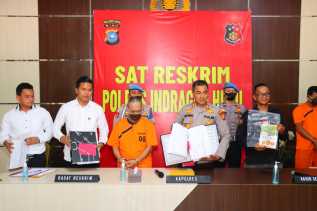 Polres Inhu Tangkap Satu Pelaku Korupsi Produksi Kacang Kedelai