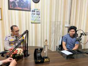 Polres Inhil Sosialisasi Rekayasa Lalu Lintas untuk Debat Paslon Bupati