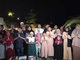 Zulkardi Memberikan Santunan kepada Anak Yatim Piatu sebagai Ucapan Terimakasih atas Terpilihnya