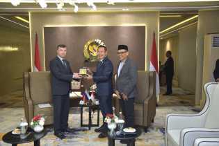 GKSB DPR RI- Dubes Rusia Bahas Peningkatan Hubungan Bilateral Antar-Parlemen
