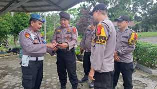 Handphone Personel Polsek Jajaran Polres Inhu Dirazia Demi Netralitas Pemilu, Ini Hasilnya