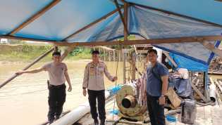 Kapolres Kuansing Terjun Langsung Ke TKP Tertibkan Peti