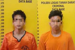 Polisi Tangkap Dua Pelaku Penggelapan Rp40 Juta Hasil Penjualan Sawit di Kuansing