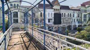 Jembatan Penyeberangan Orang di Kota Pekanbaru Memprihatinkan.