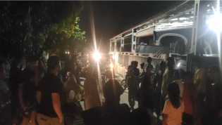 Warga Geruduk Rumah Kades Pulau Permai Kampar, Diduga Hamili Selingkuhan