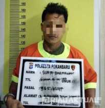 Satreskrim Polresta Pekanbaru Amankan Pelaku Curas