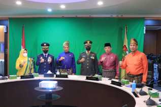 Ikuti Upacara Secara Virtual, Pj Walikota Pekanbaru Ajak Kawula Muda Pedomani Pancasila