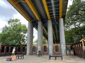 Pemindahan Kabel di Jalur Pejalan Kaki Jembatan Siak I Ditargetkan Awal Tahun