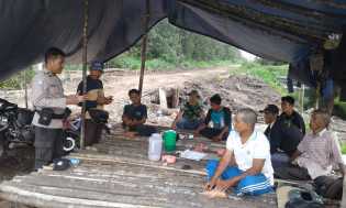 Kapolsek Koto Gasib Ajak Warga Jaga Kamtibmas dan Tolak Politik Uang Menjelang Pilkada 2024