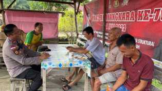 Polres Bengkalis Dengarkan Curahan Hati Masyarakat, Minta Solusi Perbaikan Jalan