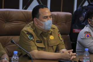 Posko Vaksinasi Booster Bandara SSK II Sepi Pengunjung