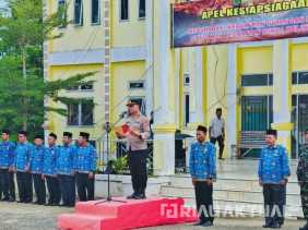 Hari Kesadaran Nasional, Ipda Martin: TNI-Polri dan Pemerintah Kecamatan Kompak Tekan Karhutla di Rimba Melintang