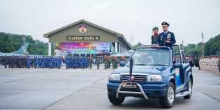 Hadir HUT TNI ke 77 di Pekanbaru, Sekda Siak Sebut TNI Lembaga Negara Dipercaya Masyarakat