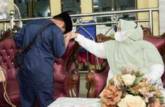 Berbuka Puasa Bersama Masyarakat Pematang Pudu, Kasmarni : Momentum Tingkatkan Silaturahmi 