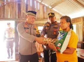 Lewat Program Jumat Berkah, Polres Rohil Ajak Masyarakat Wujudkan Pilkada Damai