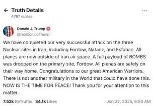 BREAKING NEWS : AS Serang Iran, Situasi Timur Tengah Memanas