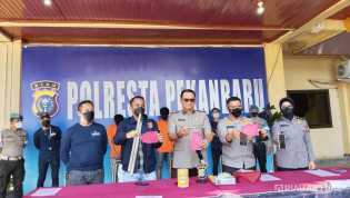 Aniaya Korban Hingga Kening Robek, 4 Anak Tongkrongan Ditangkap Polisi