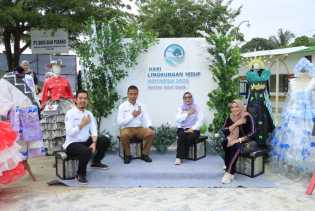 Bupati Kampar Pimpin Apel Hari Lingkungan Hidup, Ajak Warga Kurangi Sampah Plastik