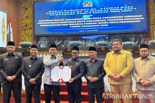 Tok! DPRD Sahkan APBD Pekanbaru 2026 Rp 3,049 T
