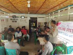 Polsek Sungai Apit Himbau Kamtibmas untuk Jaga Kondisi Aman Jelang Pilkada 2024