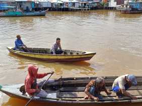 Demi Pemilu Damai, Polsek Concong dan Polsek Pulau Burung Tempuh Jalur Tak Biasa