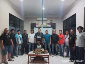 Nyamar Jadi Pembeli, Polres Inhu Tangkap Pelaku Penjual Tulang Harimau Sumatra