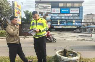 Pengendara Tewas Kecelakaan di HR Soebrantas, Motor Hilang