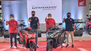 Skutik Teririt di Kelasnya, Honda New Vario 125 Resmi Dirilis di Riau
