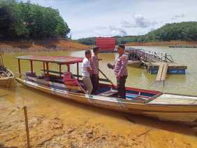 Datangi Warga, Kapolsek XIII Koto Kampar Sampaikan Pesan Penting Jelang Pilkada
