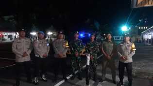 Polsek dan Koramil Bengkalis Gelar Patroli Bersama Jelang Pilkada 2024