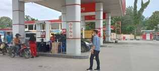 Polres Kuansing Monitoring Ketersediaan BBM dan Gas Elpiji Jelang Pemilu 2024