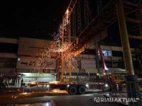 Warga Sambut Positif Penertiban Tiang dan Bando Reklame di Pekanbaru