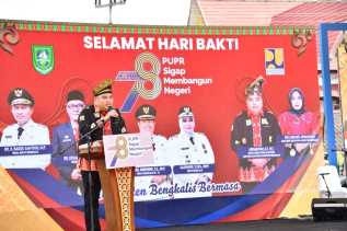 Dihari Bakti PUPR, Ardiansyah Sebut Bupati Bengkalis 