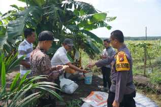 Dialog dengan Petani, AKP Sohermansyah Ajak Warga Kawal Pilkada Damai