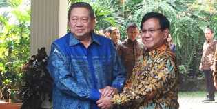 Bertemu di Cikeas, SBY dan Prabowo Bahas Komitmen Saling Dukung