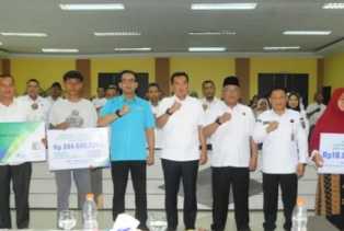 4.000 Pekerja Sawit di Inhu Kini Dilindungi BPJS Ketenagakerjaan Program DBH Sawit 2025