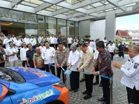 Gandeng BRK Syariah, Pemko Pekanbaru Launching Mobil Layanan NIB, NPWP Keliling