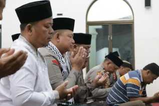 Polres Siak Gelar Subuh Keliling Ciptakan Pilkada Aman dan Kondusif