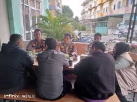 Kapolsek Limapuluh Kota Laksanakan Cooling System Bersama Panwascam untuk Wujudkan Pilkada Aman dan Kondusif