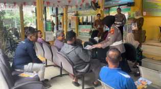 Polantas Kampar Kampanyekan Keselamatan dan Pilkada Damai